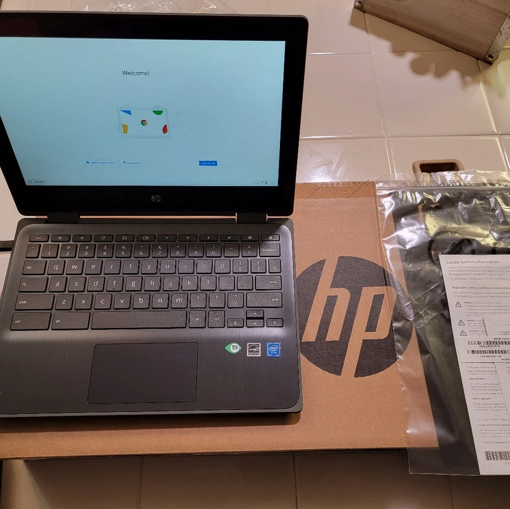HP CHROMEBOOK AND LAPTOP
